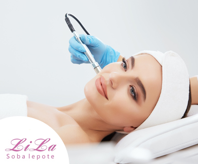 Soba lepote LiLa: diamantni piling, ultrazvok, nega