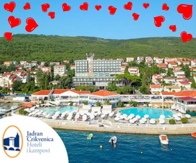 Hotel Katarina 4*, Selce: valentinovo