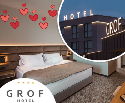 Hotel Grof 4*, Vransko: valentinov oddih