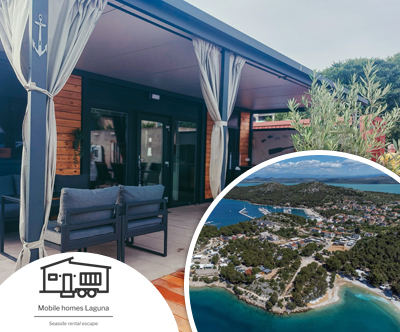 Kamp Mia, Pakoštan: 3x nočitev v mobilni hiški Kamp Mia, Pakoštan: 3x nočitev v mobilni hiški