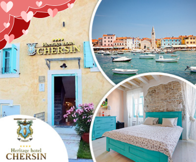 Heritage hotel Chersin 4*, Fažana: valentinovo v Istri