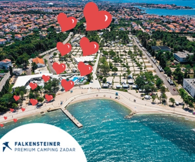 Falkensteiner Premium Camping Zadar, oddih ob morju