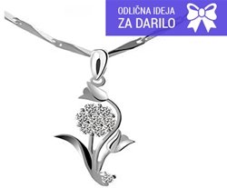 Prestižna srebrna verižica Royal Diamond