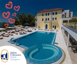Hotel Esplanade 4*, Crikvenica: valentinovo