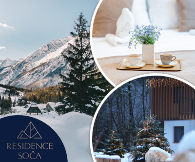 Apartmaji Residence Soča: nepozaben oddih v dvoje