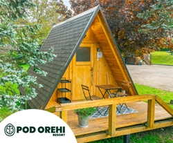 Resort pod orehi, glamping Luna, Bled