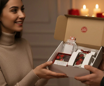 Darilni set s personalizirano skodelico in verižico