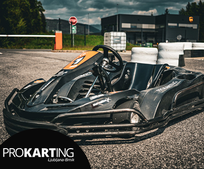 Prokarting Brnik: vožnja z enosednim gokartom