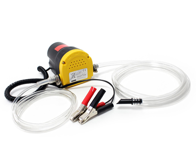 12 V črpalko - pumpo za pretakanje olja in dizla!