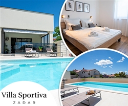 Vili Sportiva, luksuzni oddih v Zadru