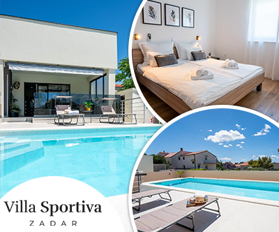 Vili Sportiva, luksuzni oddih v Zadru