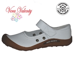 Retro balerinke Vera Valenty v črni ali rjavi barvi