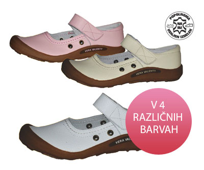 Moderne balerinke Vera Valenty extra soft v 4 barvah