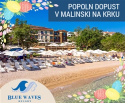 Blue Waves Resort 4*, Malinska, Krk: praznični oddih