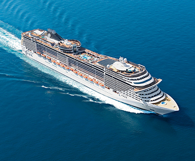 Križarjenje z MSC Fantasia Italija-Grčija-Turčija