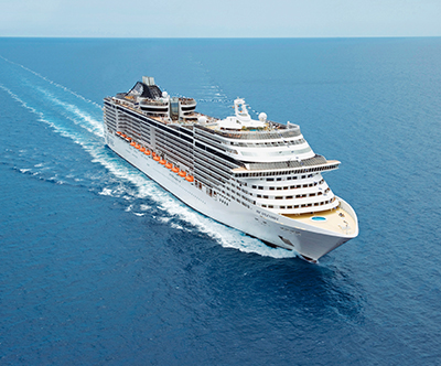 Križarjenje z MSC Splendida Italija-Grčija-Turčija