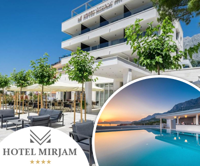 Boutique Hotel Mirjam 4*, Makarska: 2x nočitev