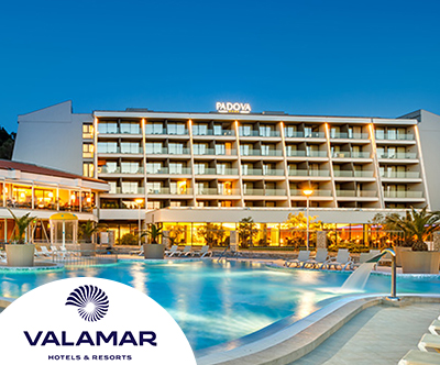 Valamar Padova Hotel. 4*, Rab: morski oddih