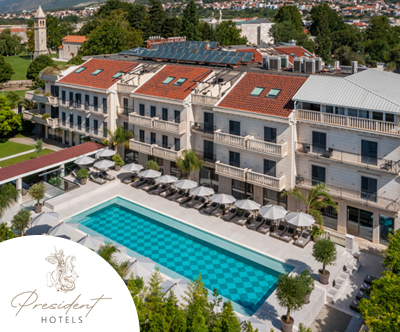 Hotel President Solin 5*: razkošni oddih, zajtrk