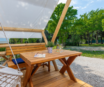 Glamping FKK Solaris camping resort: glamping šotor Glamping FKK Solaris camping resort: glamping šotor