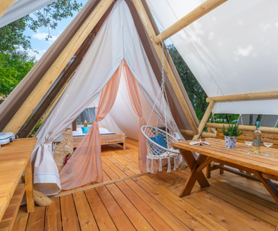 Glamping FKK Solaris camping resort: glamping šotor Glamping FKK Solaris camping resort: glamping šotor