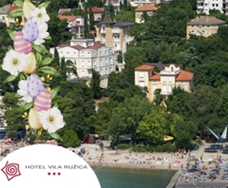 Hotel Vila Ružica 3*, Crikvenica: oddih s polpenzionom