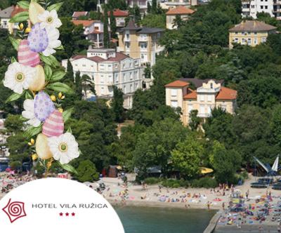 Hotel Vila Ružica 3*, Crikvenica: oddih s polpenzionom