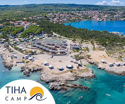 Mobilne hišice Camp Tiha, Šilo, Krk: morski oddih
