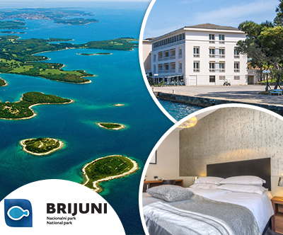 Hotel istra, Brioni: 3-dnevni oddih za 2 osebi