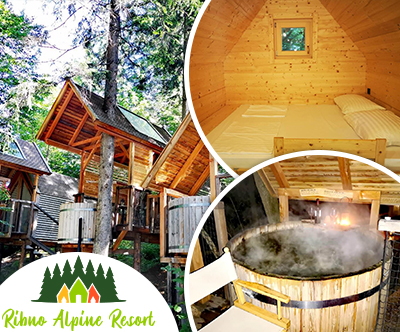 Glamping Ribno, Bled: romantičen oddih
