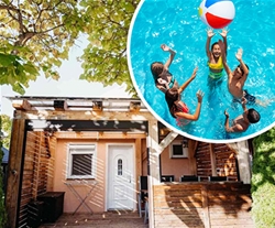 Mobilna hiška, v Termah Čatež: termalne počitnice