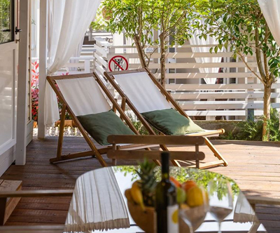 Najem mobilne hiške Superior; Camping Tina 4* Vrsar