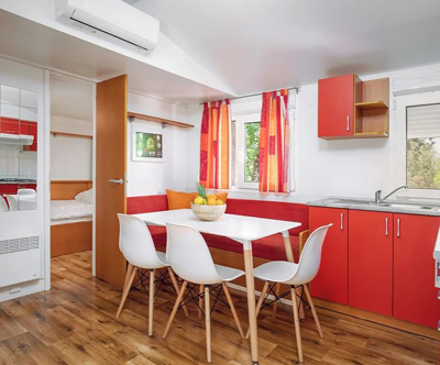 Najem mobilne hiške Superior; Camping Tina 4* Vrsar