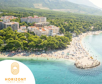 Hotel Horizont 4*, Baška Voda: oddih s polpenzionom