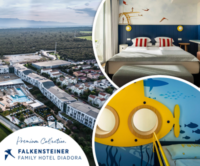 Falkensteiner Family Hotel Diadora 5*, Zadar, počtinice