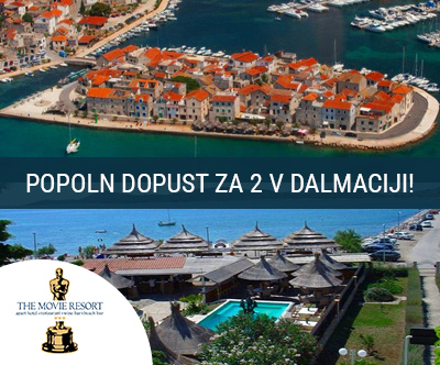 The Movie Resort Hotel 3*, Tribunj, morski oddih