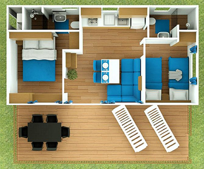 Valamar Camping Lanterna 4*: mobilna hiška