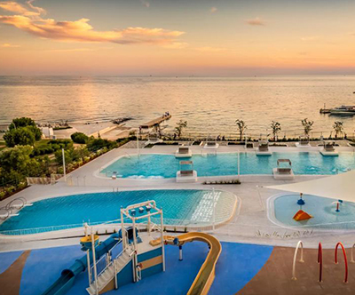 Kamp Amarin, Rovinj: mobilne hiške