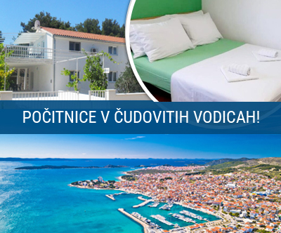 Apartmaji Mateo, Vodice: morski oddih