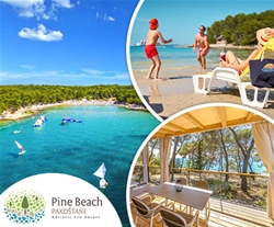 Pine beach resort, Pakoštane: mobilne hiške
