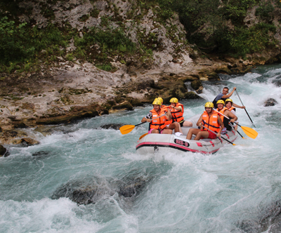 Dzajića buk: rafting na Neretvi, polpenzion