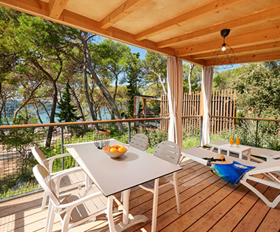 Pine beach resort, Pakoštane: mobilne hiške