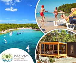 Pine beach resort, Pakoštane: mobilne hiške