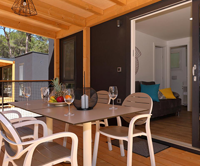 Pine beach resort, Pakoštane: mobilne hiške