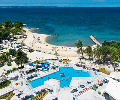 Falkensteiner Premium Camping Zadar, oddih ob morju