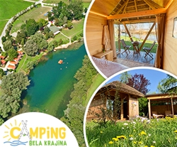 Camping Bela Krajina: glamping v Keltski hiši