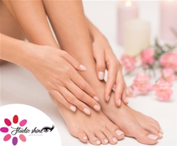 Lepotni studio Shine: estetska pedikura, lakiranje