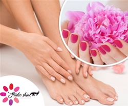 Lepotni studio Shine: estetska pedikura, lakiranje