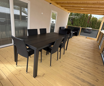 Mobilna hiška, M. Toplice: počitnice s kopanjem