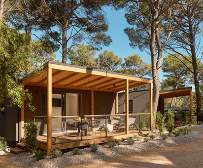 Pine beach resort, Pakoštane: mobilne hiške